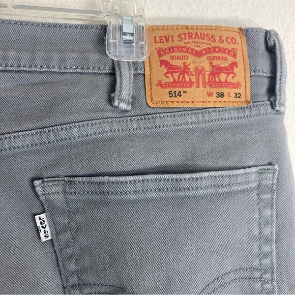 Levi’s 514 Denim Jeans - Gray - 38x32 - Picture 4 of 6